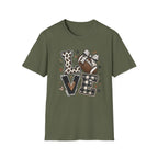 Love Football  T-Shirt — Women's Cute Game Day Tee