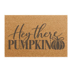 Hey There Pumpkin Doormat — Fall Pumpkin Welcome Mat