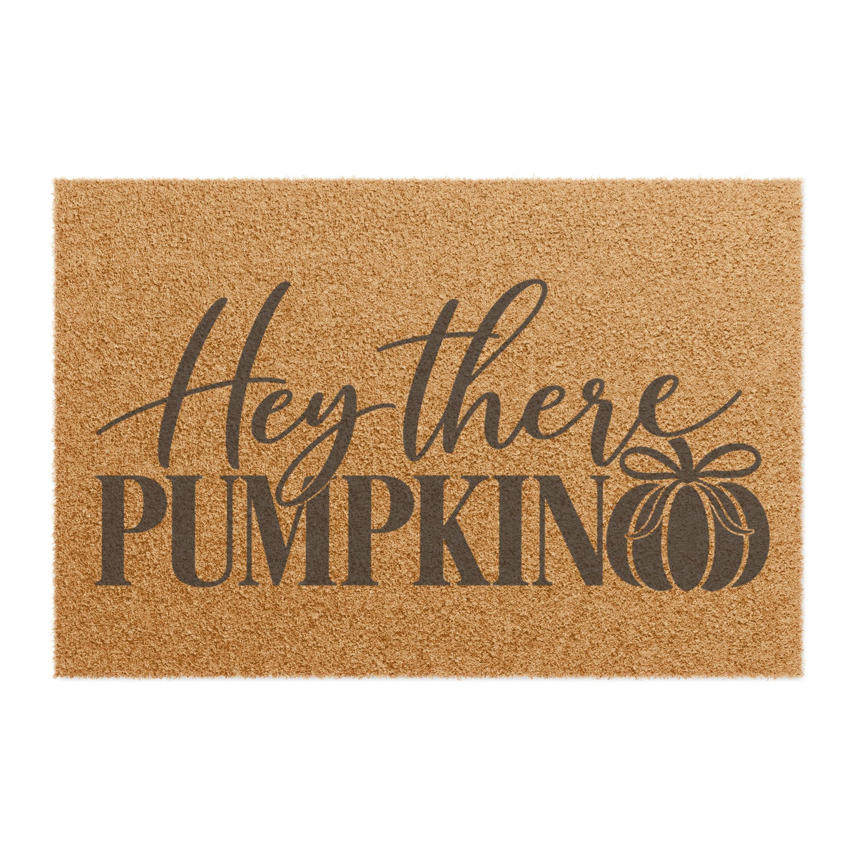 Hey There Pumpkin Doormat — Fall Pumpkin Welcome Mat
