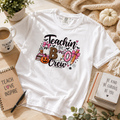 Teachin' the Boo Crew T‑Shirt — Halloween Teacher Shirt