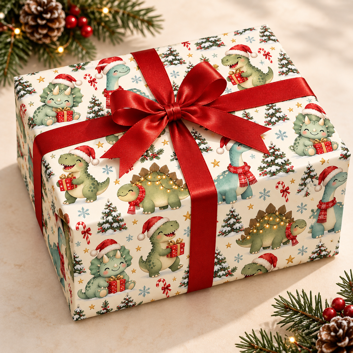 Dino - Mite Dinosaur Gift Wrap