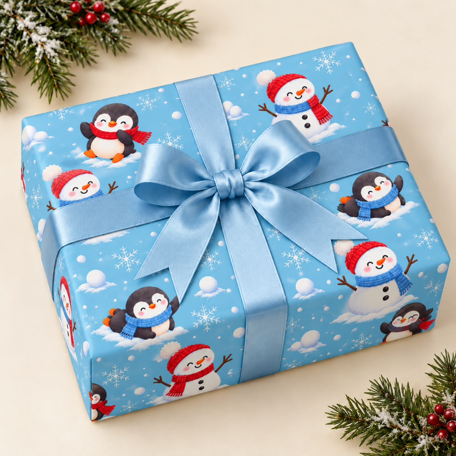 Snow Much Fun  Gift Wrap