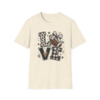 Love Football  T-Shirt — Women's Cute Game Day Tee