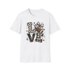 Love Football  T-Shirt — Women's Cute Game Day Tee